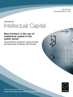 cover image of Journal of Intellectual Capital, Volume 16, Issue 2